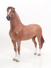 HIGH NOON - OOAK Dapple Claybank Chestnut by Sheryl Leisure 7/31