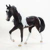 CHOCOLATE CHARLIE - Dark Bay Pinto Tennessee Walker Model Horse - LE 5 - 7/23
