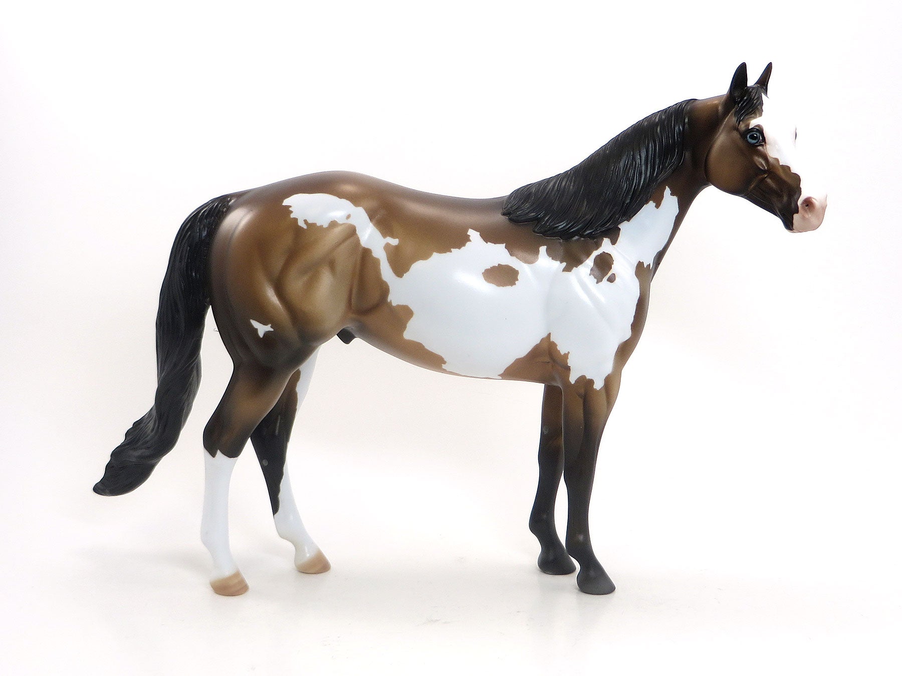 TIMBER - Sooty Buckskin Overo Paint Stock Model Horse - EQ 2015 - LE14 - 7/23