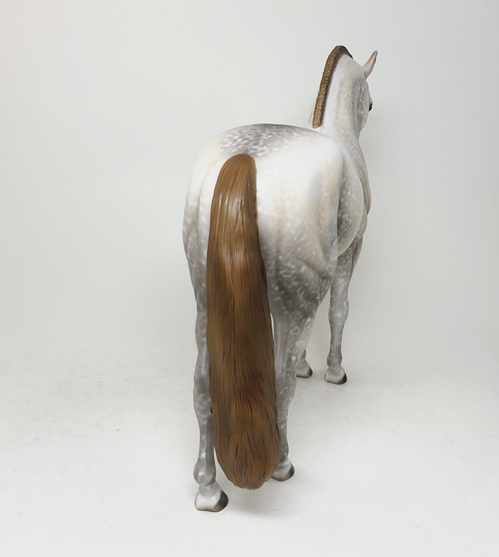 INDUS-OOAK ANDALUSIAN STALLION MODEL HORSE 5/13