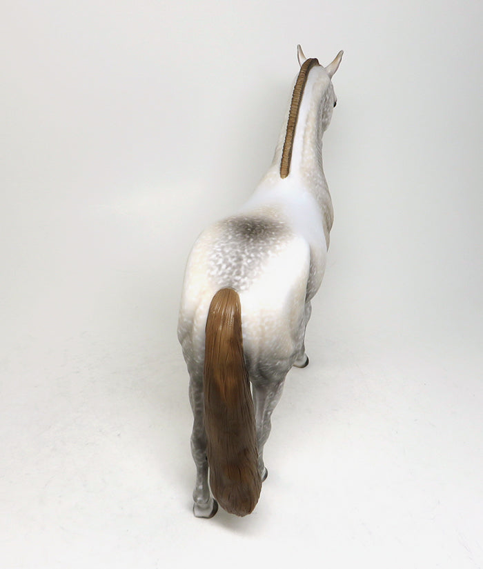 INDUS-OOAK ANDALUSIAN STALLION MODEL HORSE 5/13