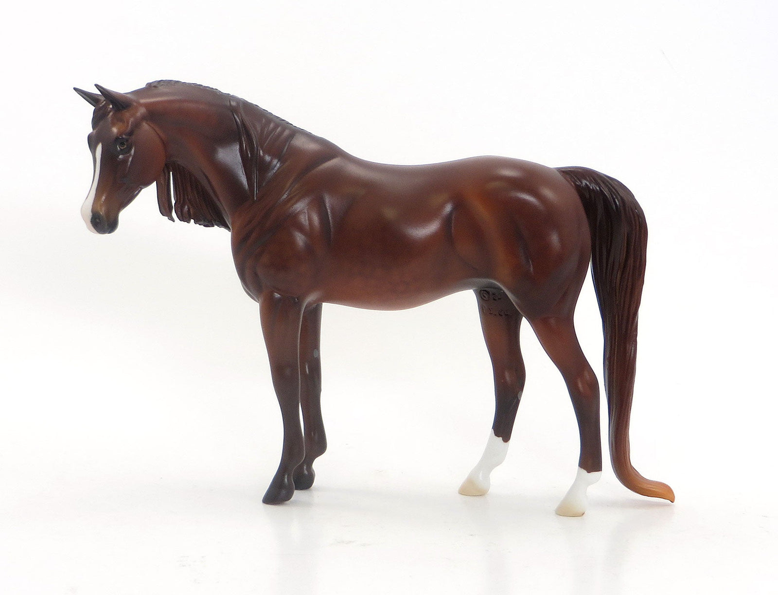 HOT GOSSIP - LE11 Dark Chestnut Pebbles Arabian 7/23