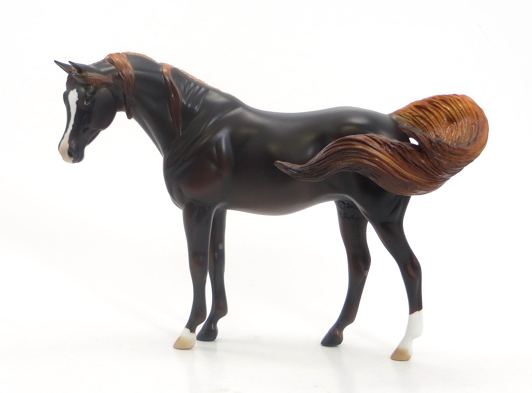 ARVADA - Liver Chestnut Pebbles Arabian Model Horse - LE5 - 7/23
