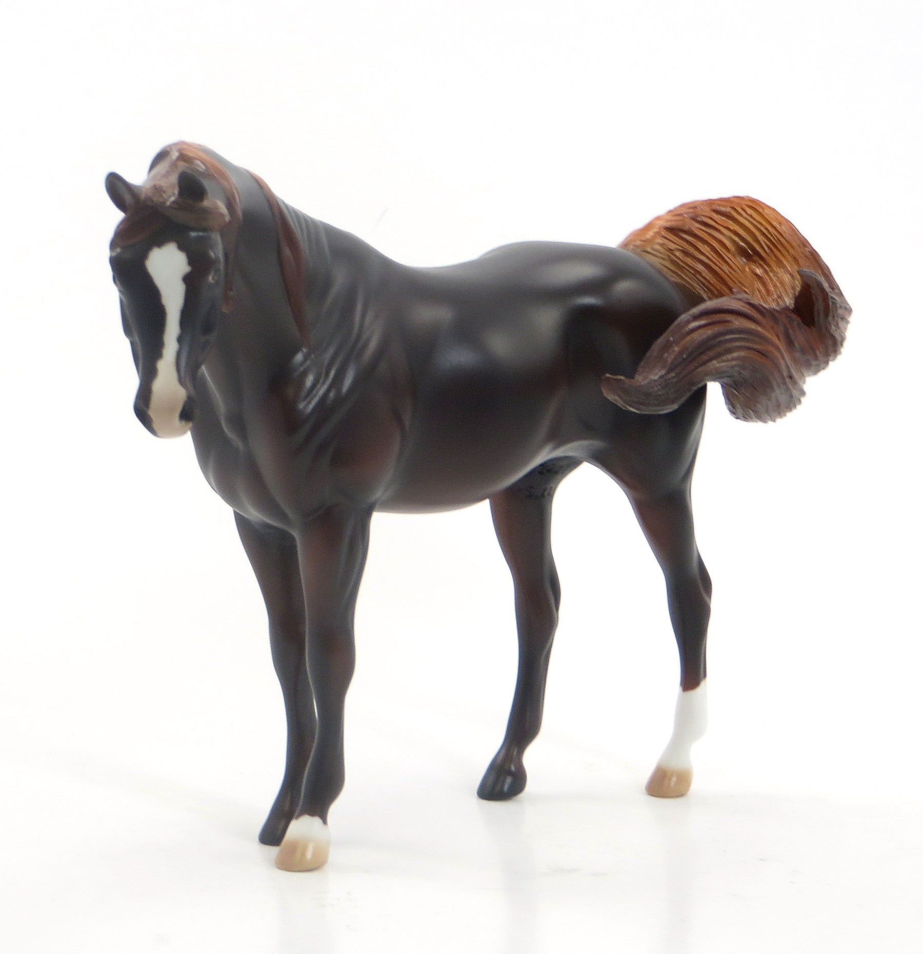 ARVADA - Liver Chestnut Pebbles Arabian Model Horse - LE5 - 7/23