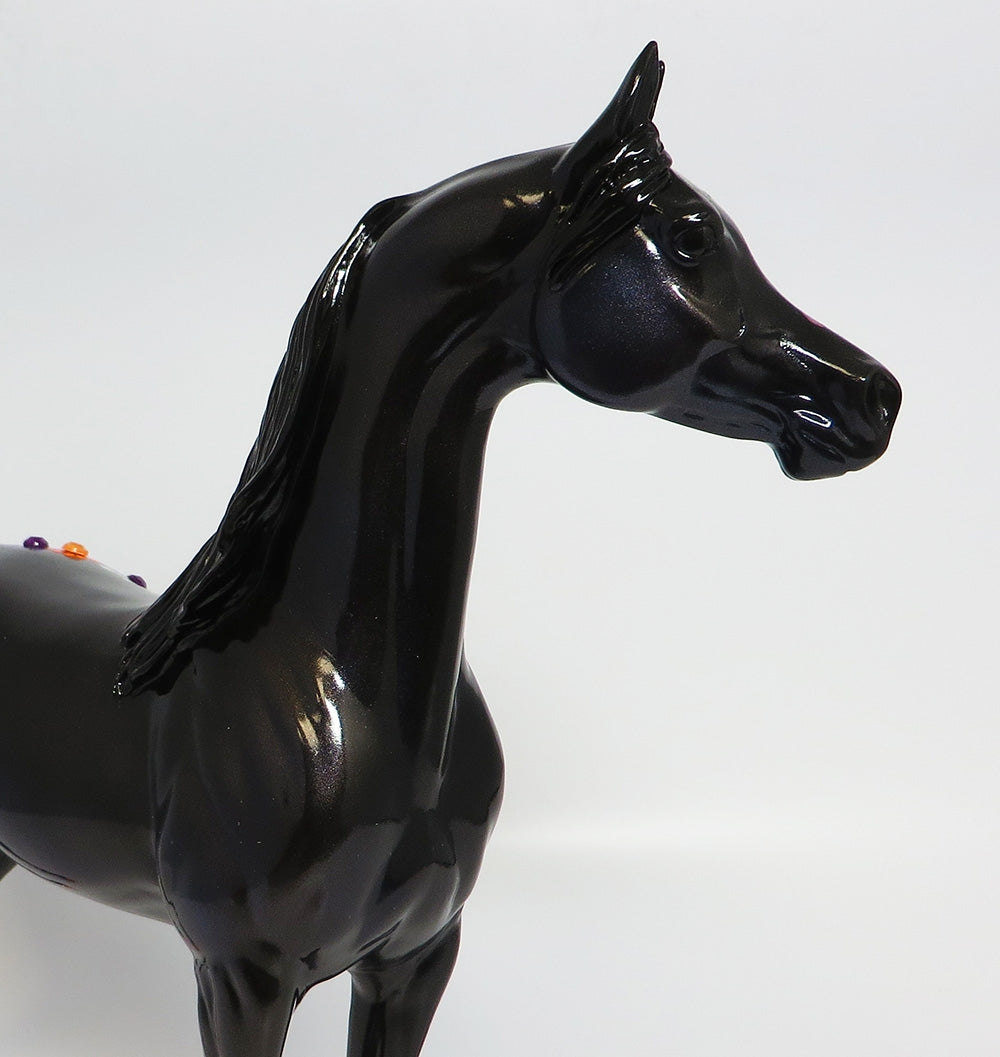 DEAD OR ALIVE?-OOAK HALF ALIVE SKELETON HALF DEAD ARABIAN DECORATOR 9/20/17