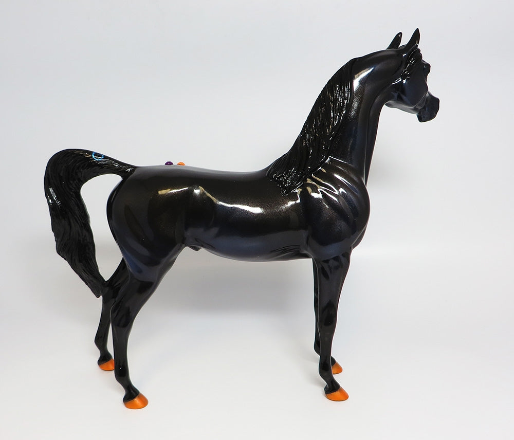 DEAD OR ALIVE?-OOAK HALF ALIVE SKELETON HALF DEAD ARABIAN DECORATOR 9/20/17