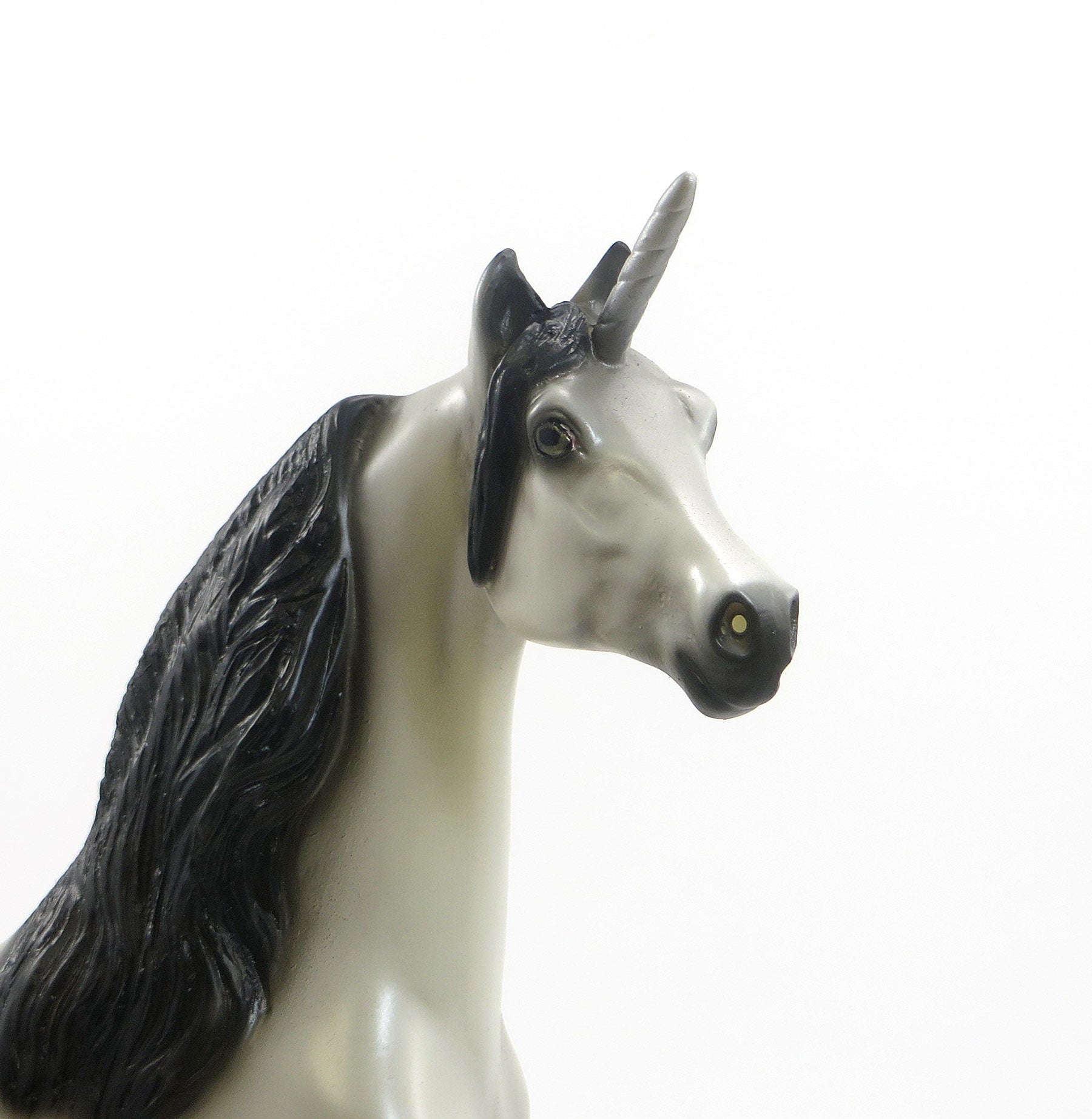 A WRINKLE IN TIME - OOAK Grey With Black Points Unicorn Morgan 6/15