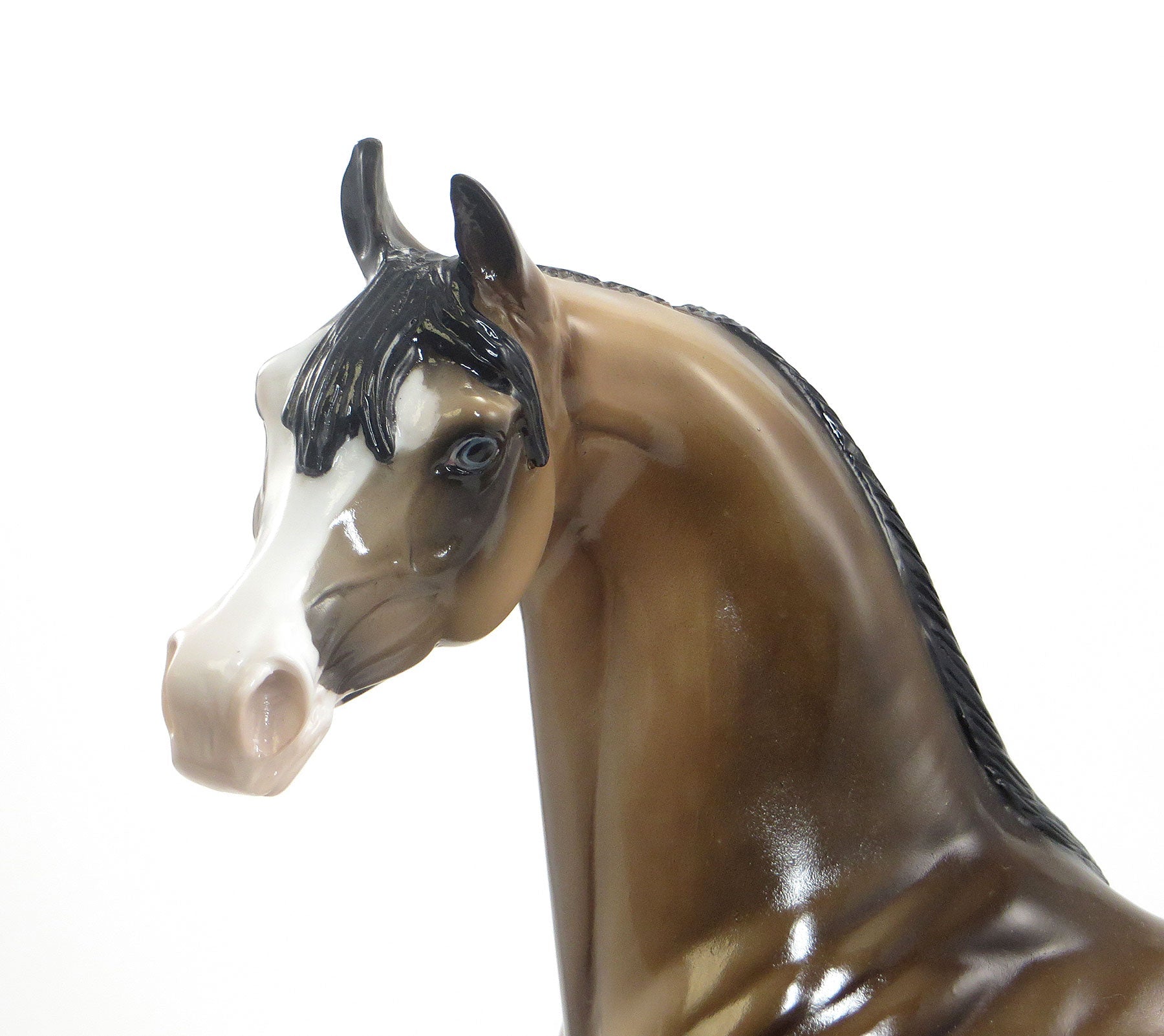 CHEWY - OOAK Dappled Sooty Buckskin Blanketed Appaloosa Model Horse - 7/24