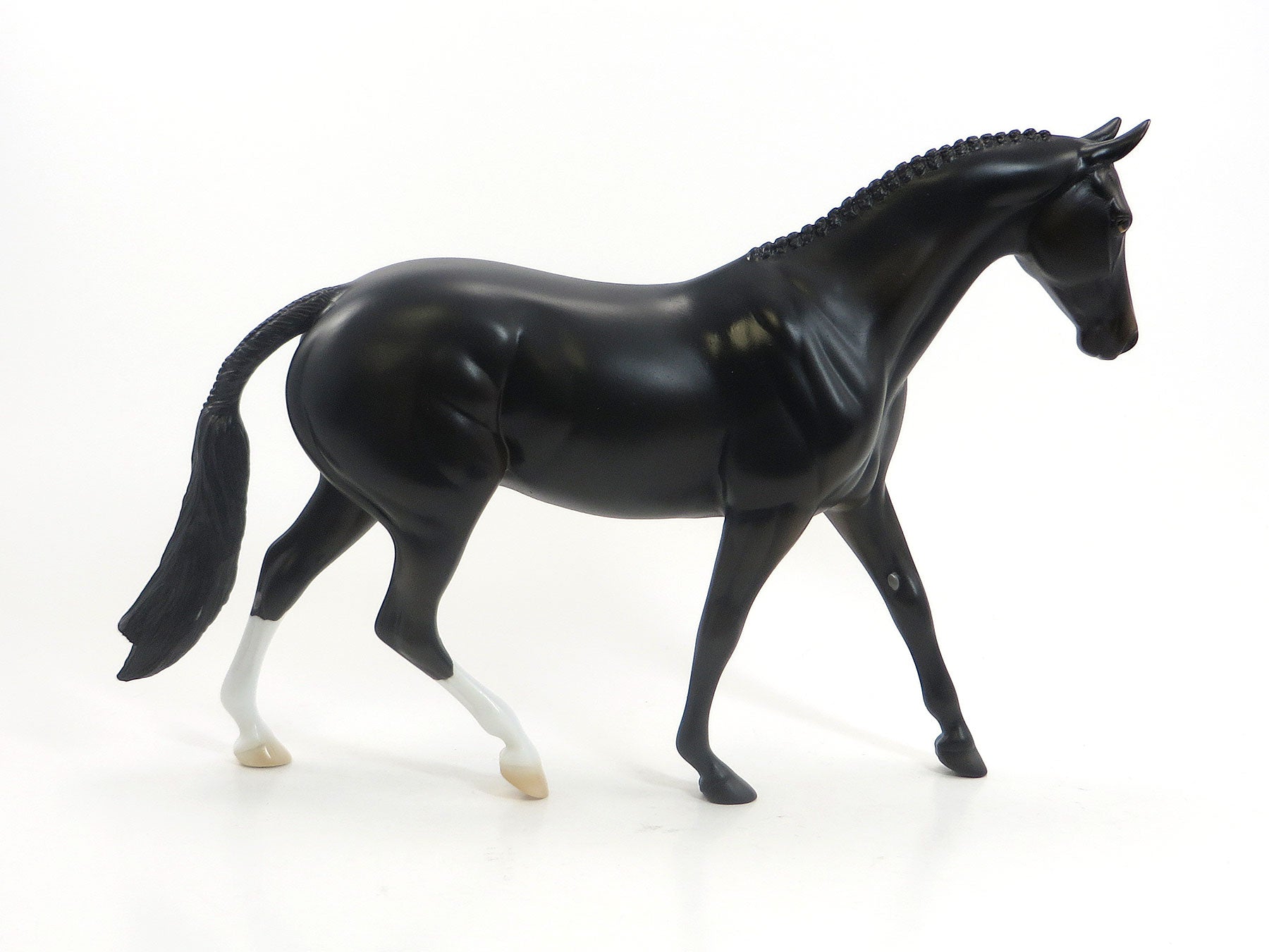 STELLA -  OOAK Black Model Horse Pony - EQ 2015 - 7/24