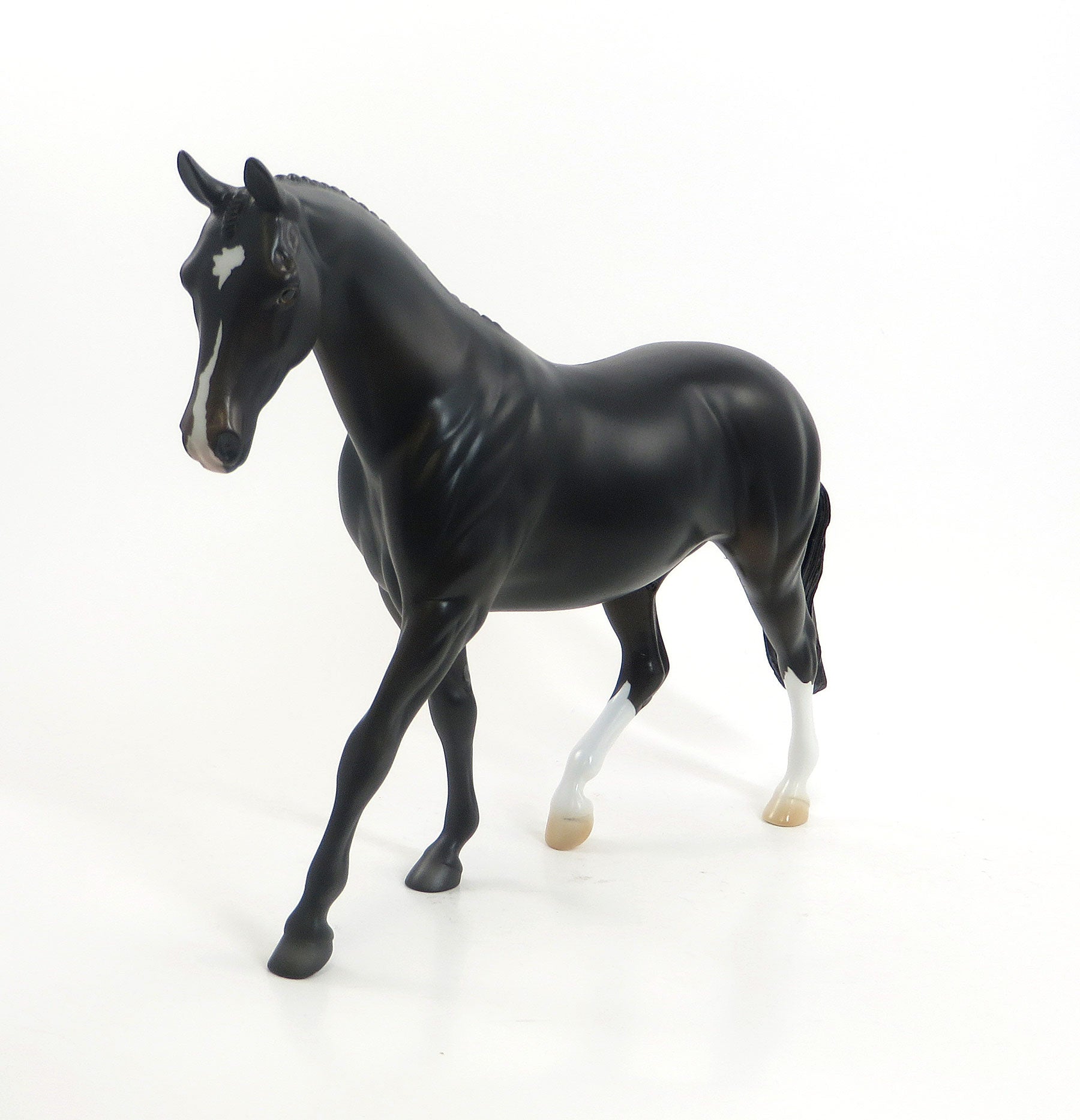STELLA -  OOAK Black Model Horse Pony - EQ 2015 - 7/24