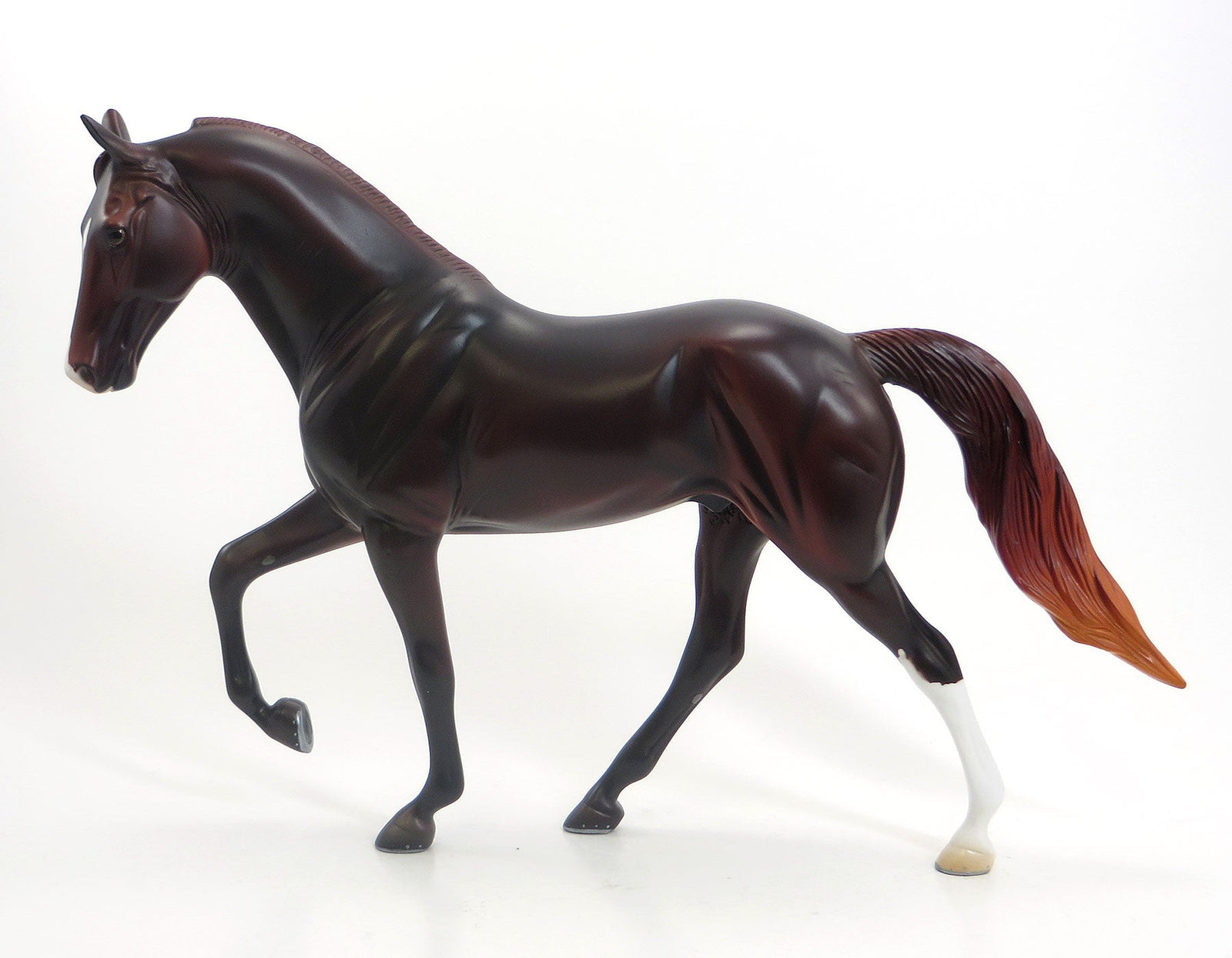 SANTANA ROSE - OOAK Liver Chestnut Tennessee Walker Model Horse - 7/24