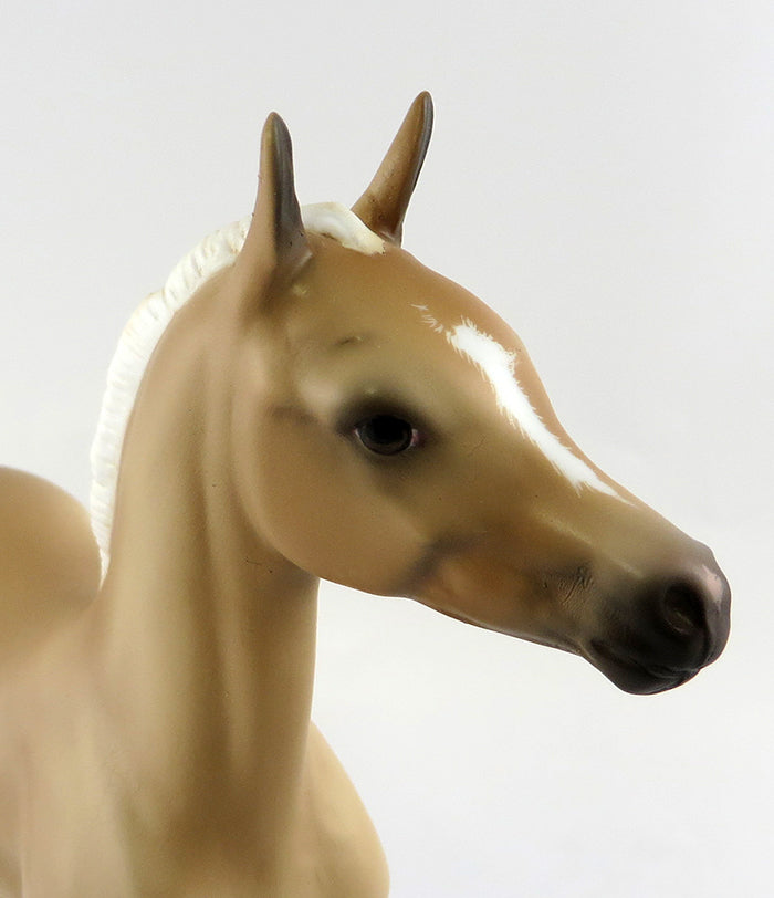 EQUITANA~OOAK PALOMINO FOAL MODEL HORSE 10/14/16