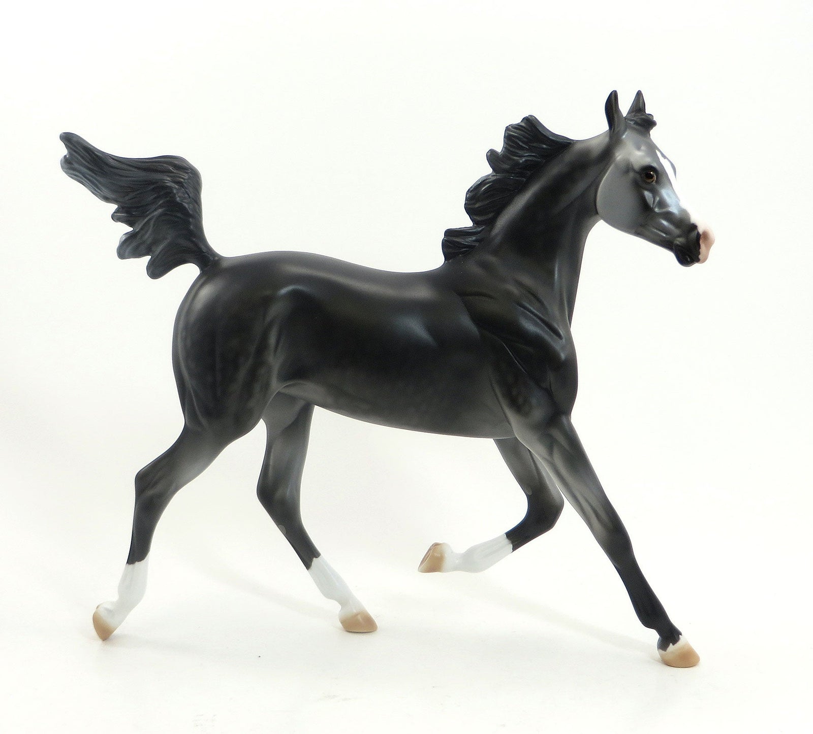 MATERIAL GOODS - Dapple Black Yearling Model Horese - EQ 2015 - LE15 - 7/21