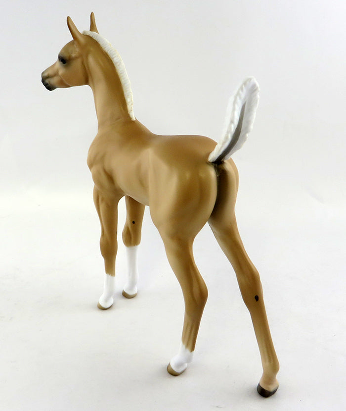 EQUITANA~OOAK PALOMINO FOAL MODEL HORSE 10/14/16