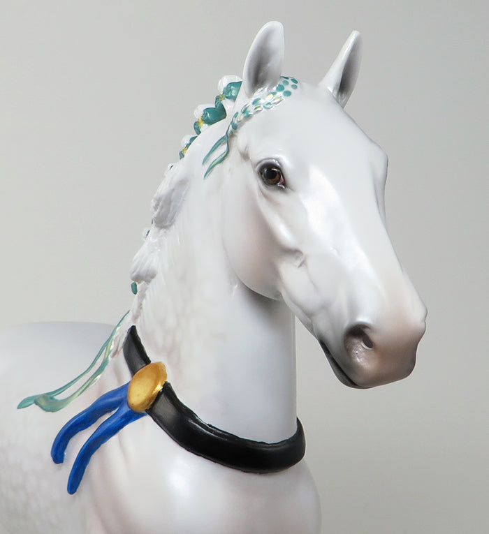 dapple grey trotting drafter