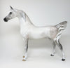 peter stone dapple grey arabian model horse 