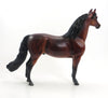 SOFT TOUCH - OOAK Dappled Blood Bay Morgan Model Horse - 7/24