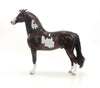 WILD WILD WEST - OOAK Etched Dark Brown Pinto Morgan by Sheryl Leisure 7/27