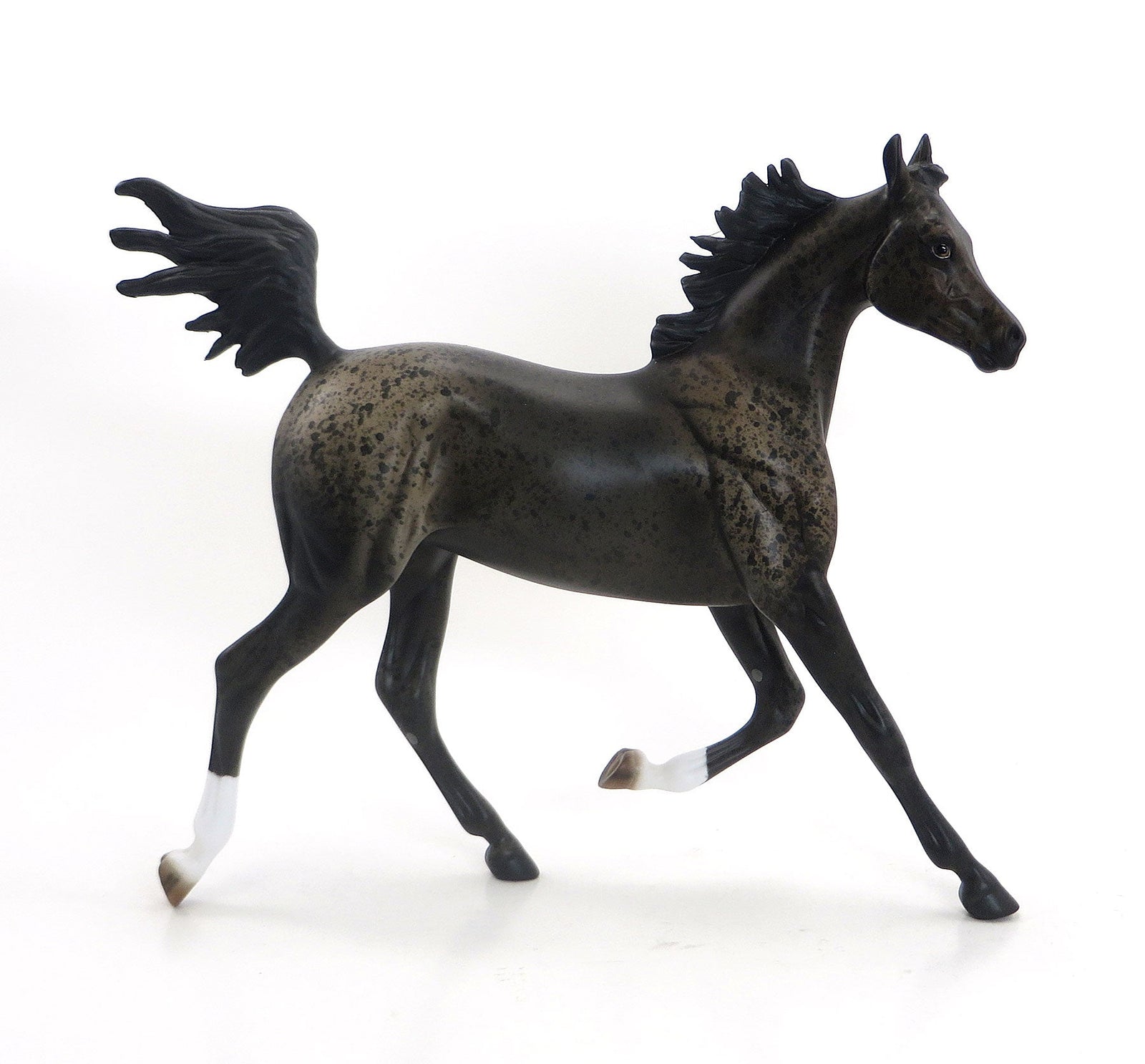 DIRT PUDDING- OOAK Seal Bay Roan Weanling 7/23