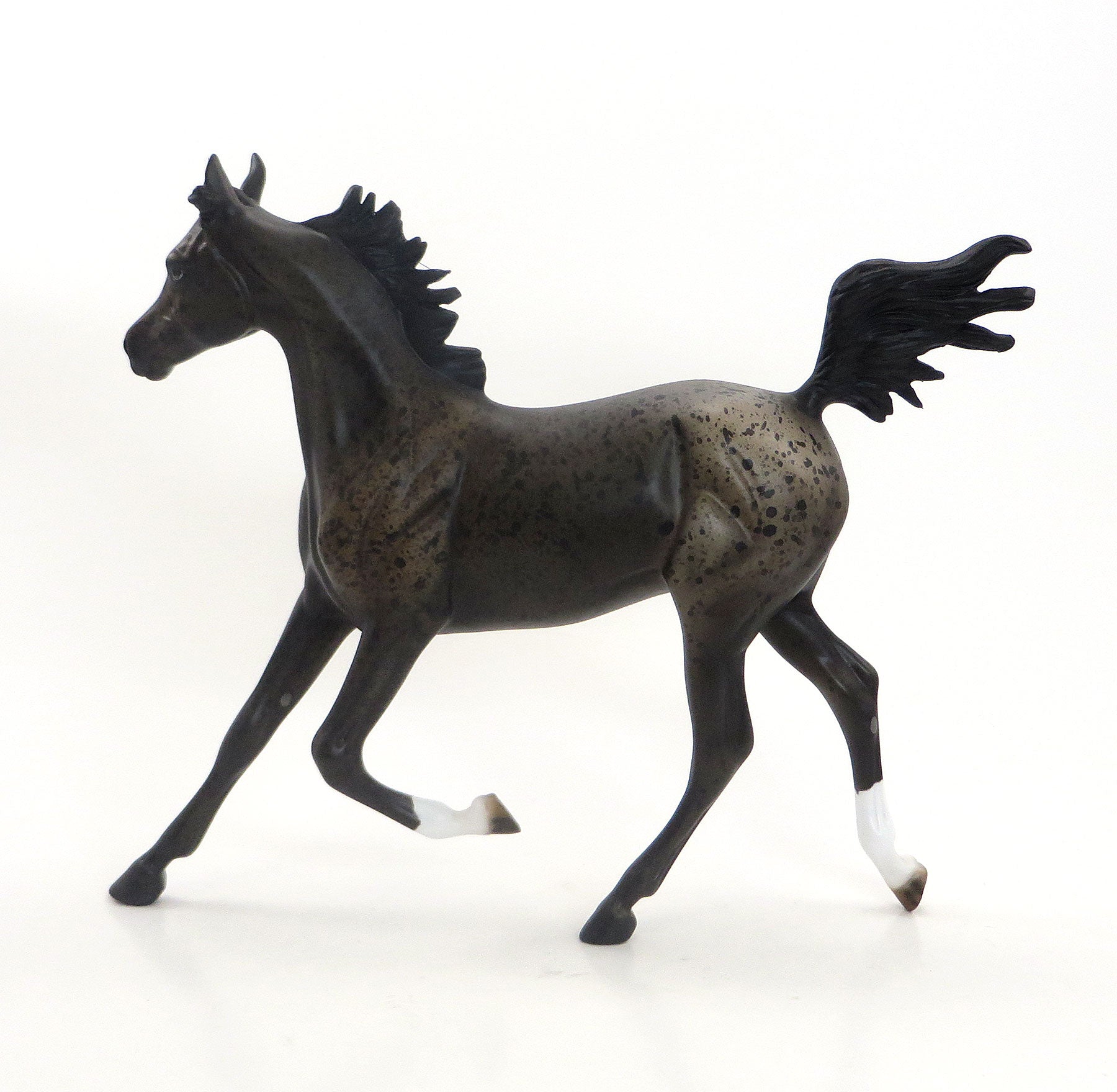 DIRT PUDDING- OOAK Seal Bay Roan Weanling 7/23