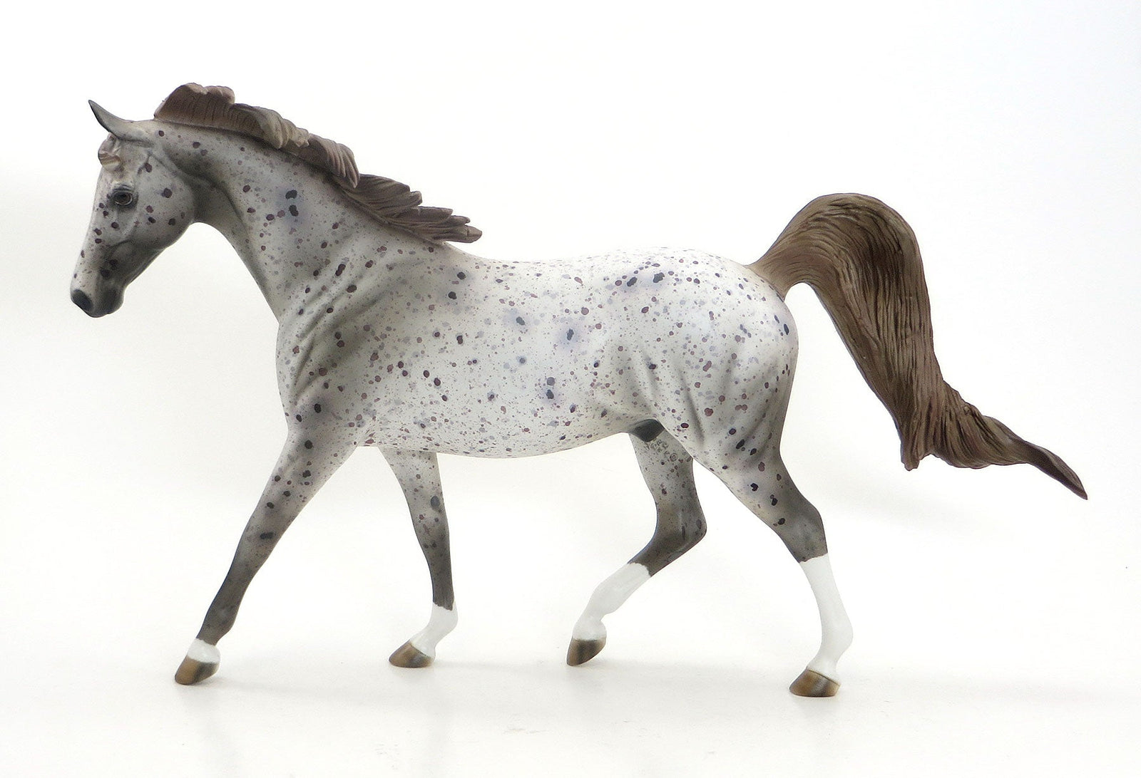 RED SOLARIS- OOAK Red Roan Appaloosa Pony 7/31