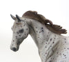 RED SOLARIS- OOAK Red Roan Appaloosa Pony 7/31