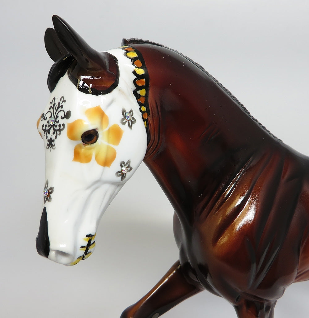 MELODIES OF PARIS~OOAK BAY TENNESSEE WALKING MODEL HORSE BY DAWN QUICK 9/21/17