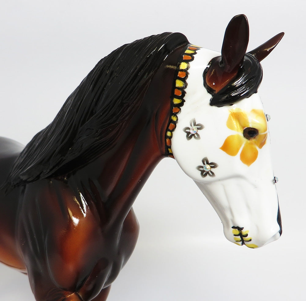 MELODIES OF PARIS~OOAK BAY TENNESSEE WALKING MODEL HORSE BY DAWN QUICK 9/21/17