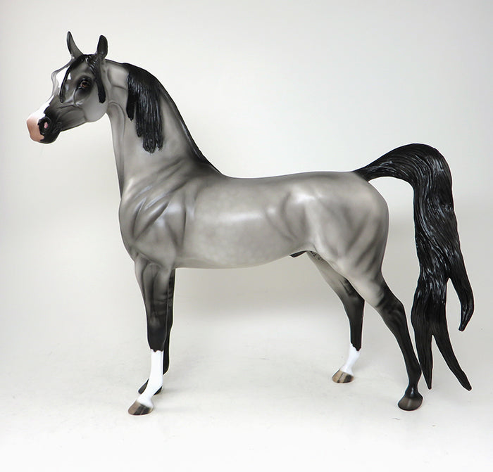 GOT YOUR BACK-OOAK GRULLA  ARABIAN MODEL HORSE 4/29