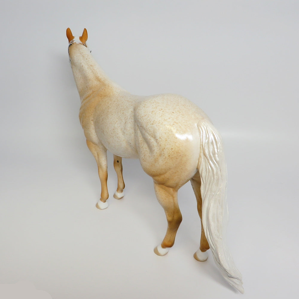 IGLESIA~OOAK PALOMINO ROAN ISH SUGAR SKULL BY DAWN QUICK 0/21/17