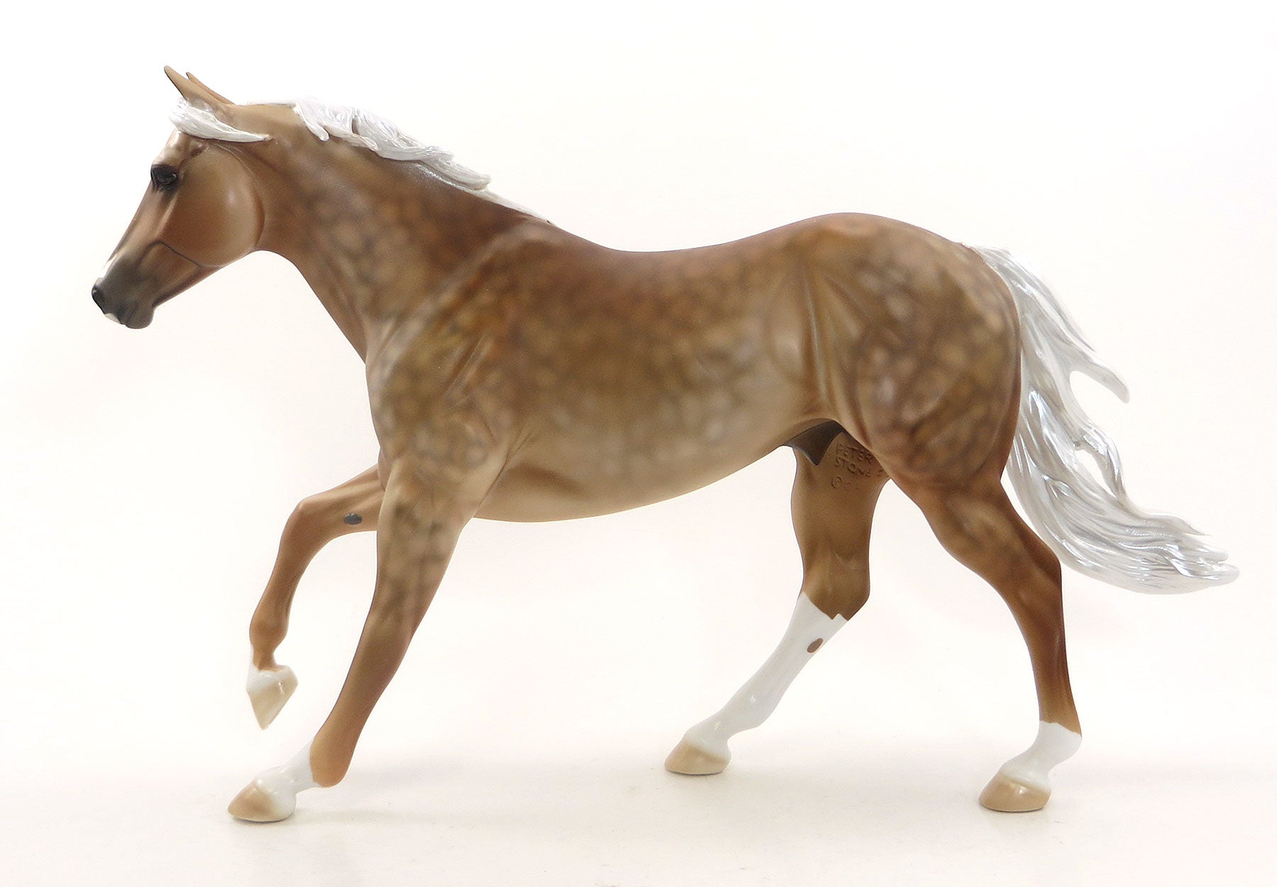 SHINNING SPARK - OOAK Reverse Dappled Palomino FQH
