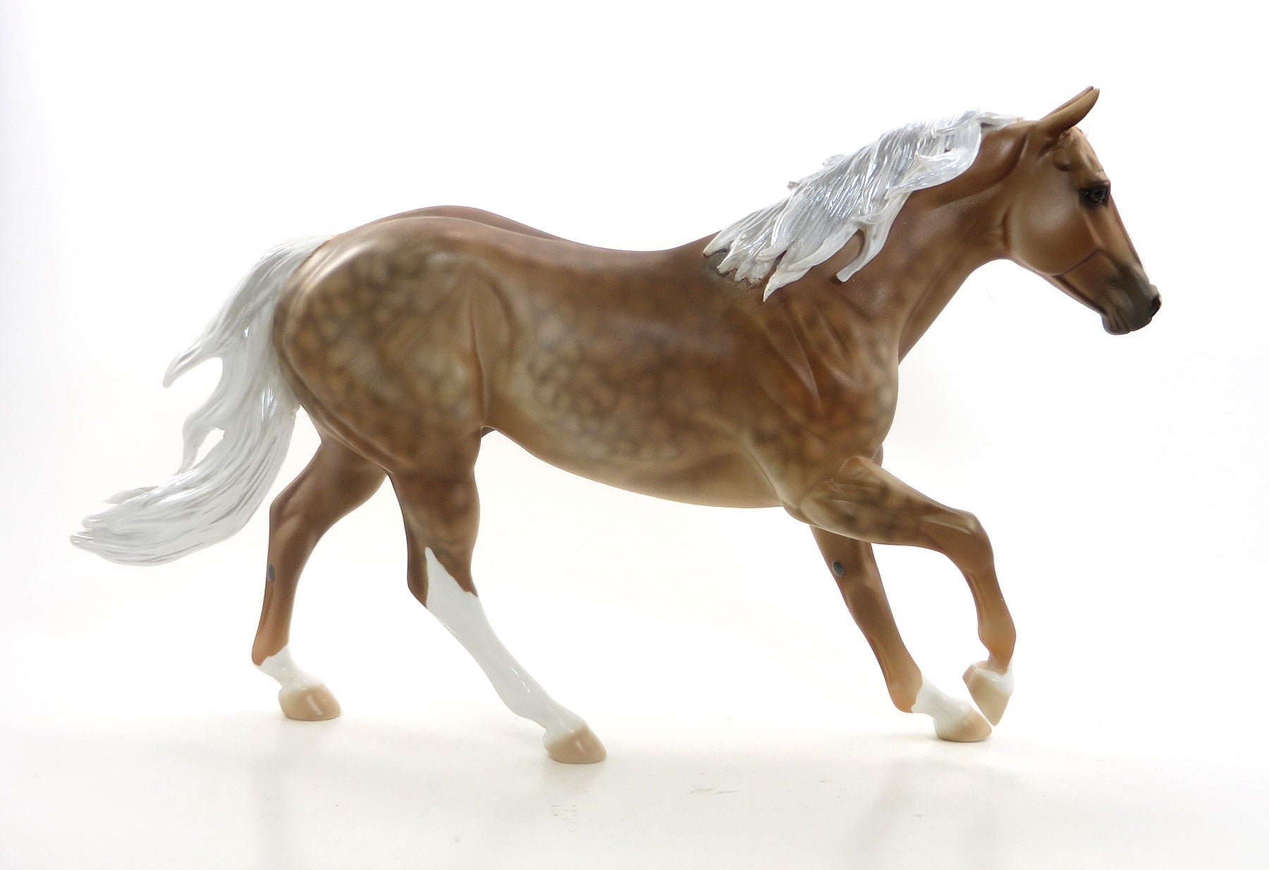 SHINNING SPARK - OOAK Reverse Dappled Palomino FQH