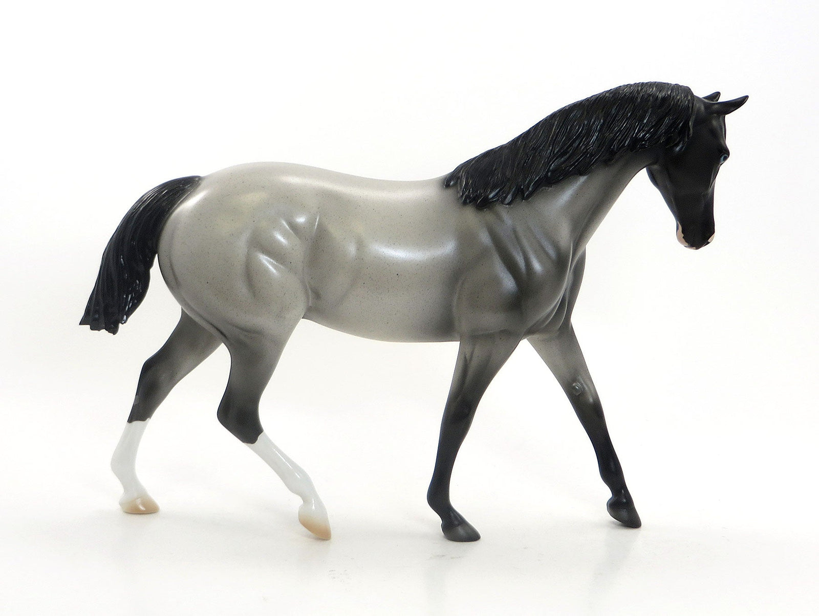 BLUE MOON COWBOY- OOAK Blue Roan Pony 8/7