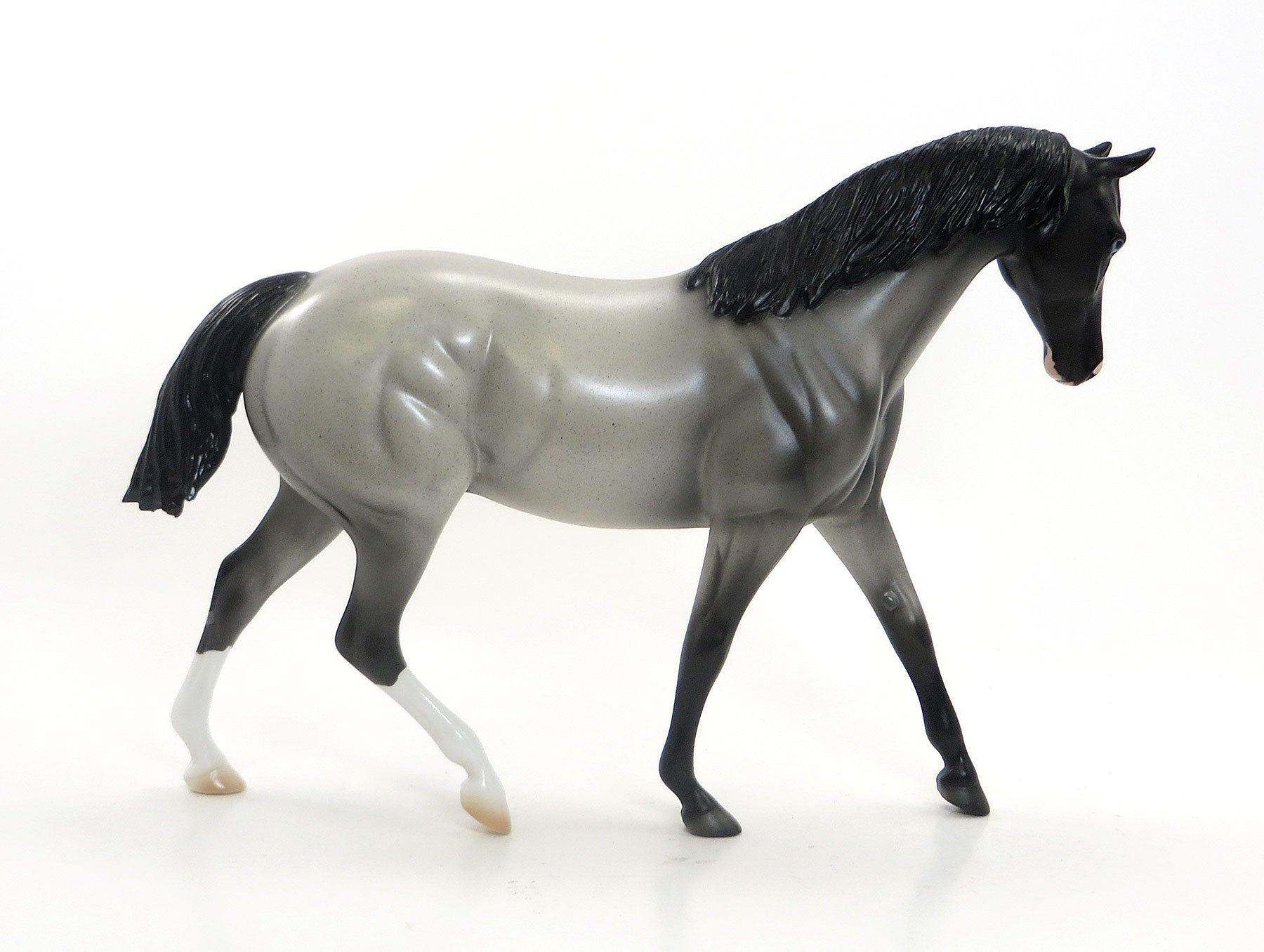 BLUE MOON COWBOY- OOAK Blue Roan Pony 8/7