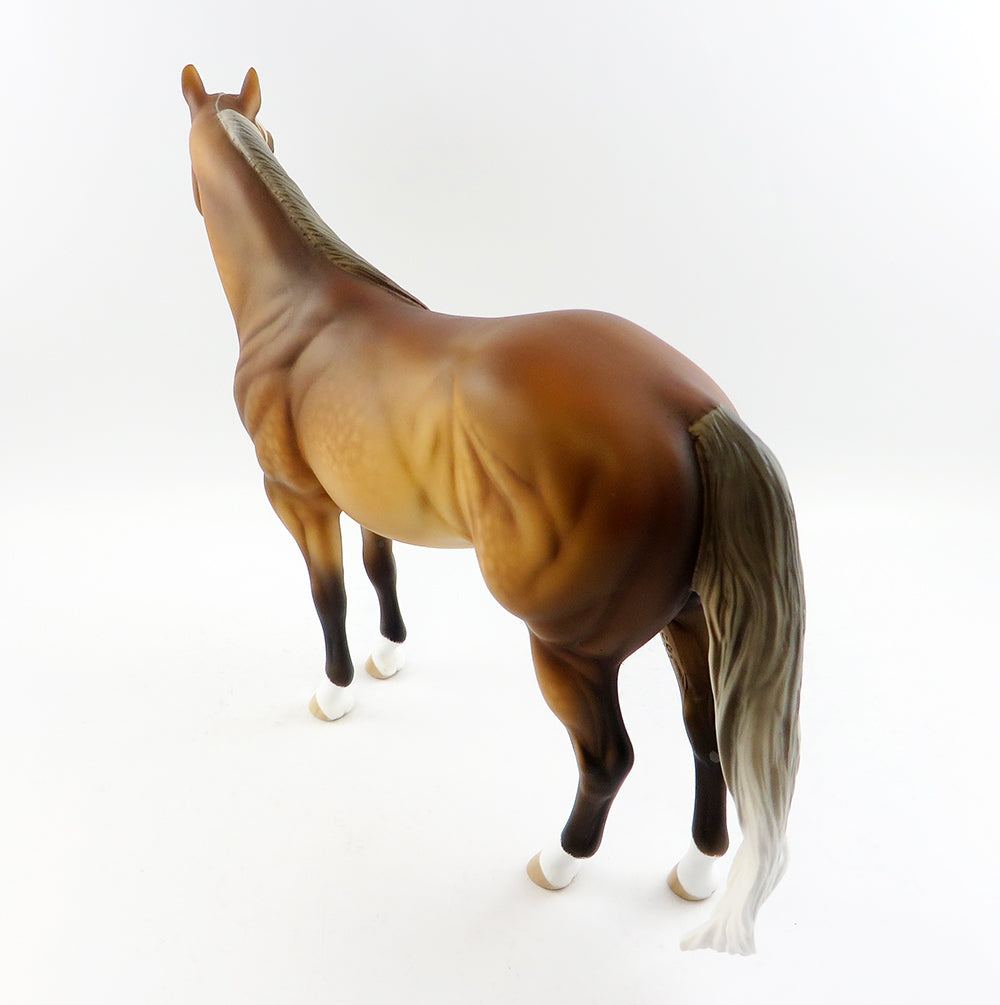 SPIRIT WIND-OOAK DAPPLE SILVER BAY ISH MODEL HORSE 3/24