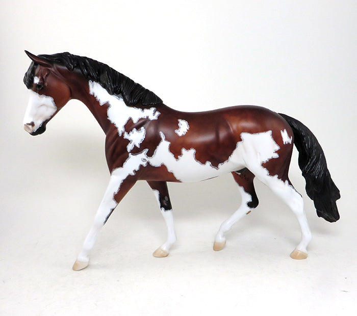 bay paint pony model horse frisco