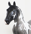 COUPE DE&#39;VILLE-OOAK BLUE ROAN PAINT STANDING DRAFTER MODEL HORSE 5/6