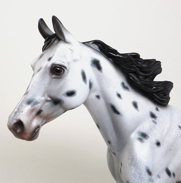 FAIR 2 MIDLAND-OOAK LOUD LEOPARD APPALOOSA PALOUSE MODEL HORSE 5/6