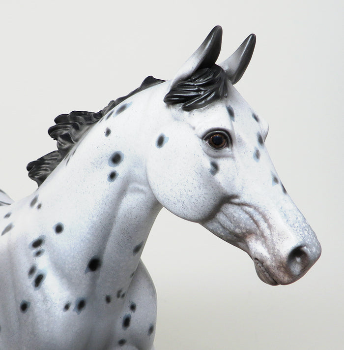 FAIR 2 MIDLAND-OOAK LOUD LEOPARD APPALOOSA PALOUSE MODEL HORSE 5/6