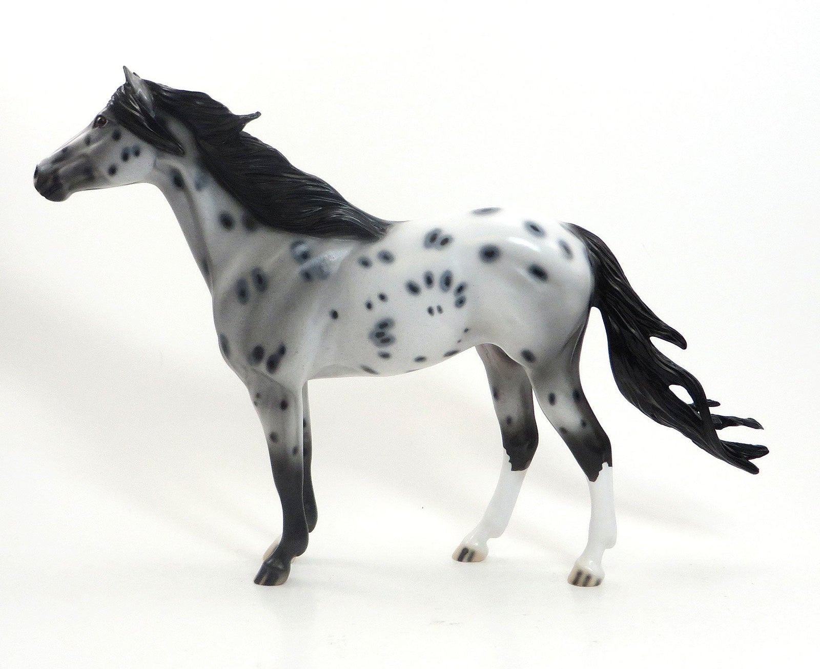 ZEALOUS ZINA- OOAK Appaloosa Mustang Mare W/Peacock Spots 7/23