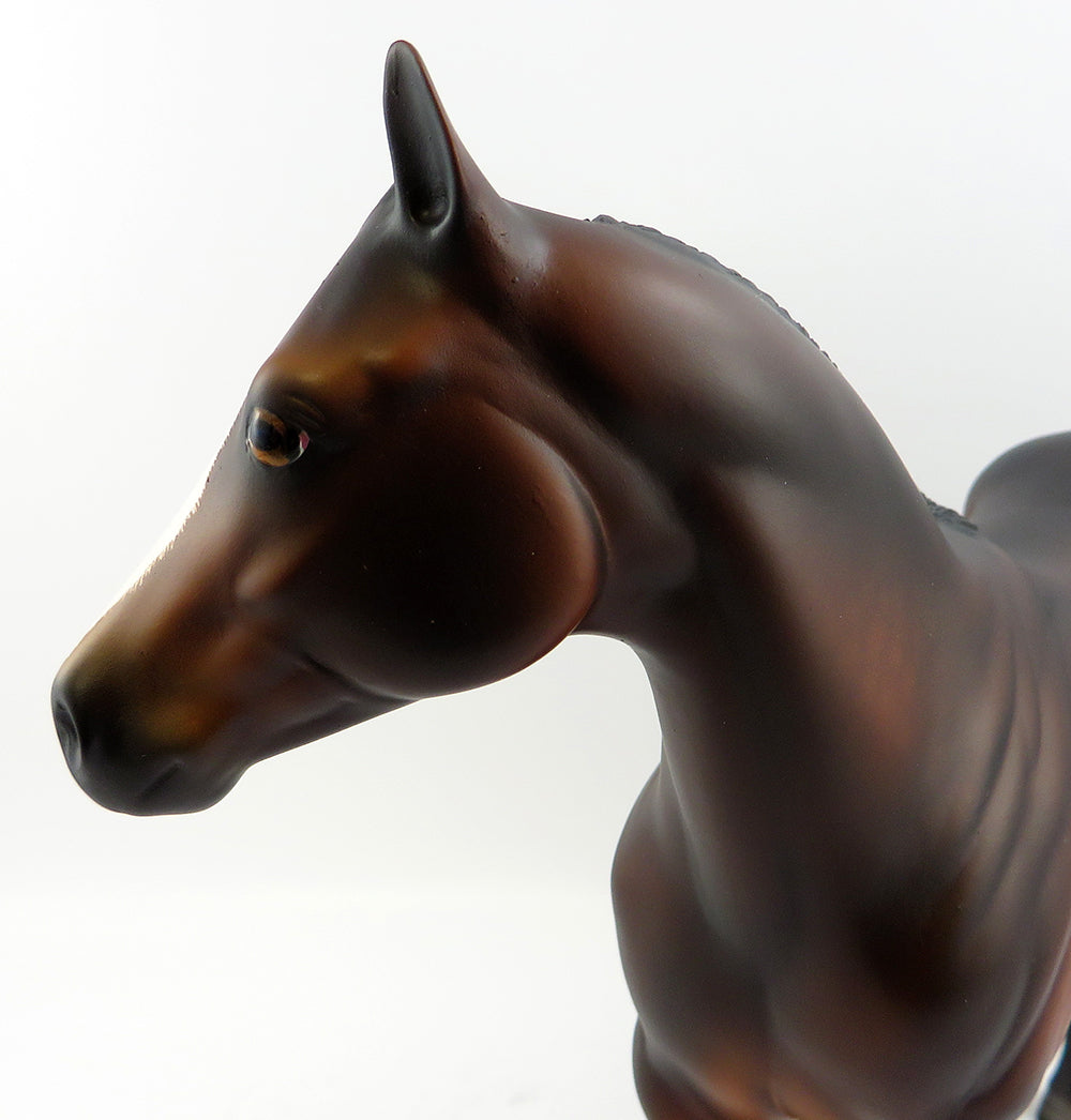 DREAM CATCHER~OOAK STAR DAPPLE BAY ISH MODEL HORSE 3/24