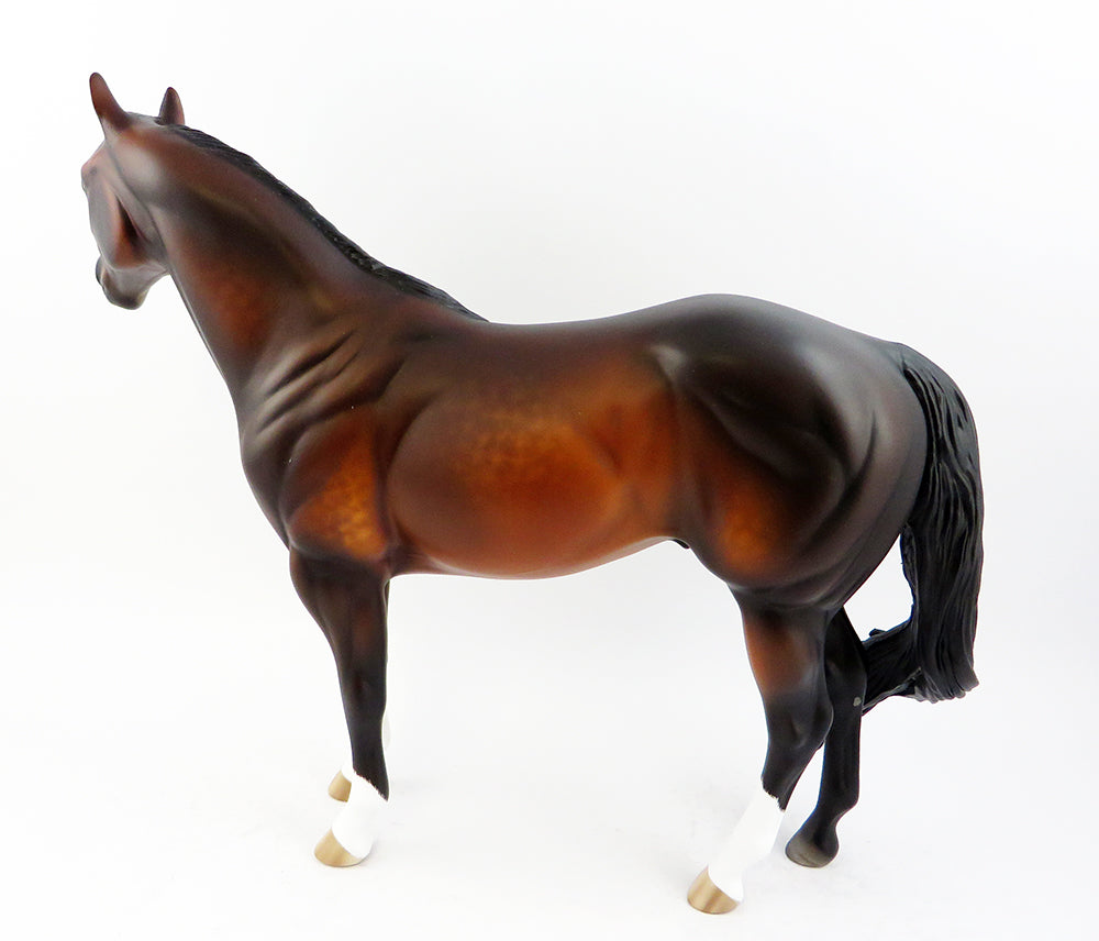 DREAM CATCHER~OOAK STAR DAPPLE BAY ISH MODEL HORSE 3/24