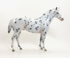 MR. TWO FEATHERS - OOAK Appaloosa Stock Horse with Peacock Spots - 7/31