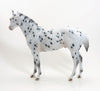 MR. TWO FEATHERS - OOAK Appaloosa Stock Horse with Peacock Spots - 7/31
