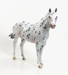 MR. TWO FEATHERS - OOAK Appaloosa Stock Horse with Peacock Spots - 7/31