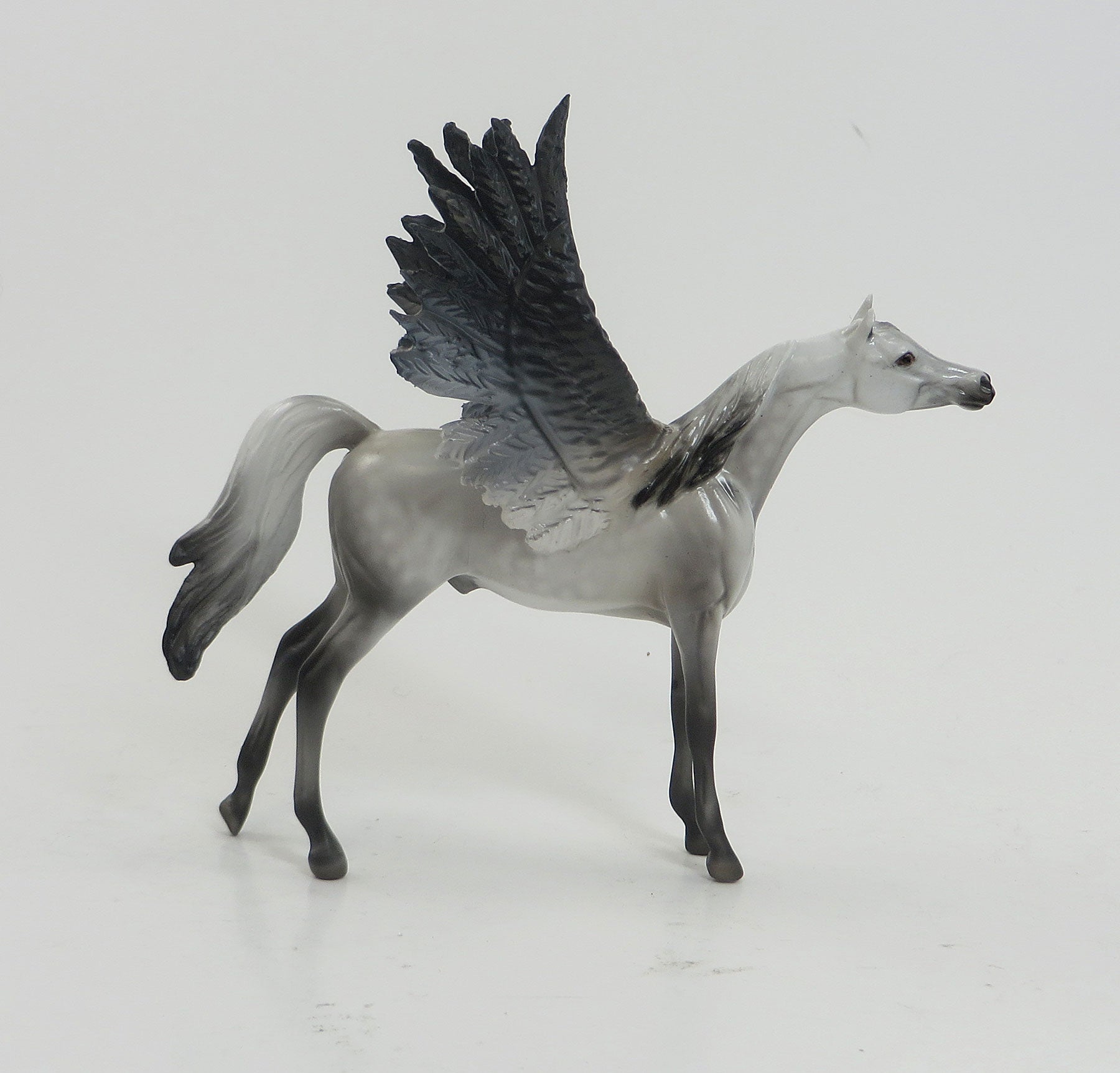 AARON TIME - OOAK Dapple Grey Pegasus Arabian Chip 7/31
