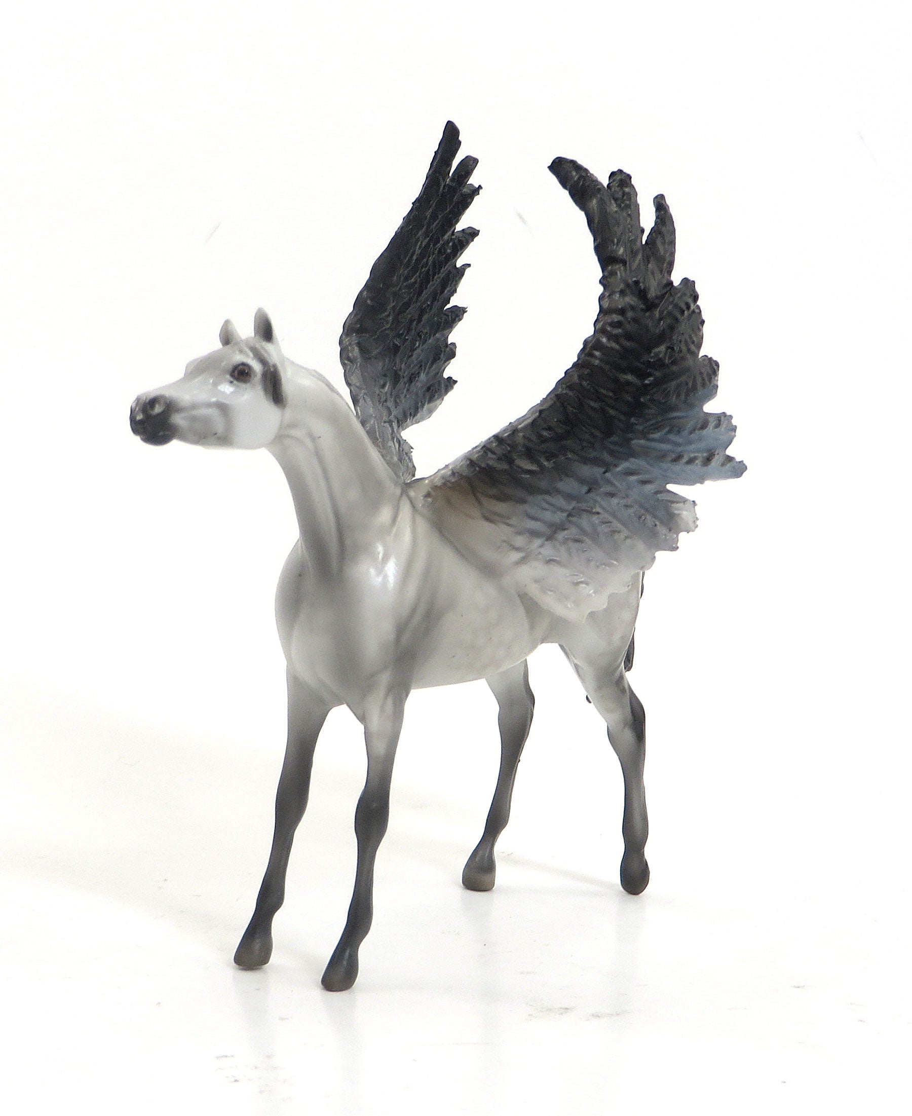 AARON TIME - OOAK Dapple Grey Pegasus Arabian Chip 7/31