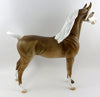 NAARU-OOAK PALOMINO PAINT ARABIAN MODEL HORSE BY DAWN QUICK 10/21/16
