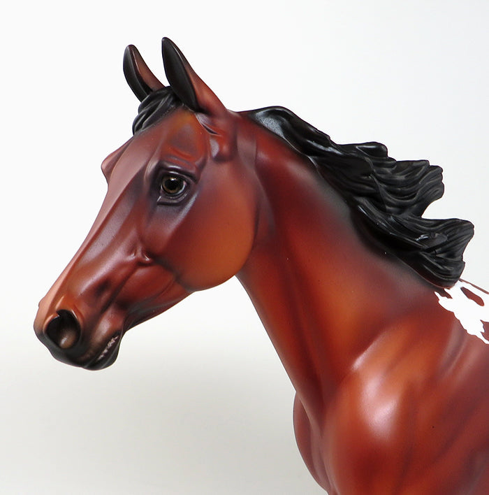 HAIWEE &quot;DOVE&quot; LE- 6 BAY APPALOOSA PALOUSE MODEL HORSE 5/11