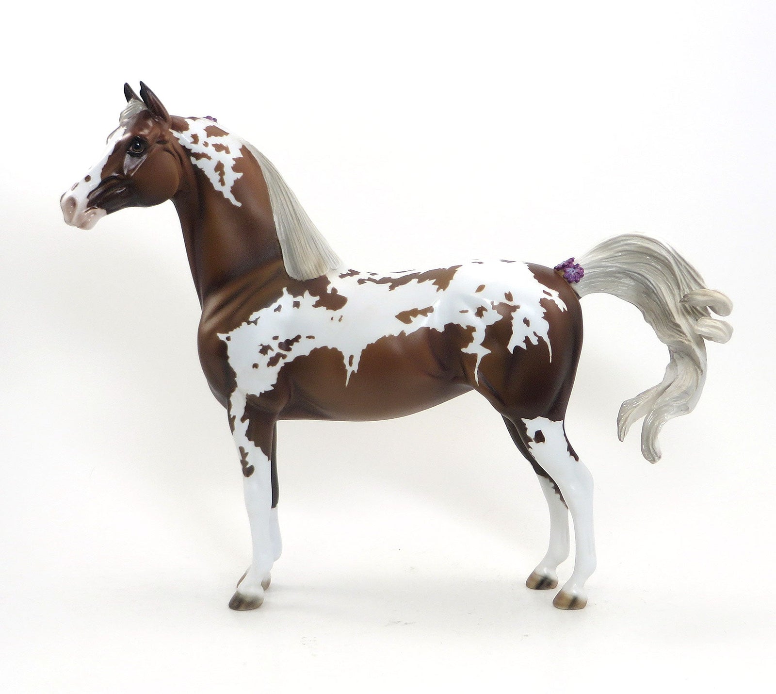 MISS BURNIN" BRASS - OOAK Chestnut Pinto Morgan W/ Flaxen Mane & Tail 7/31